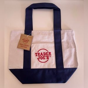 Trader Joe’s Mini Canvas Tote Bag